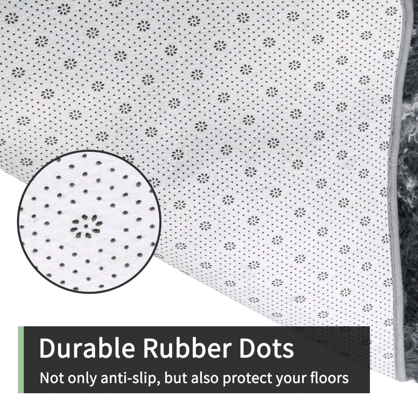 Geometric Morrocan Fluffy Rug