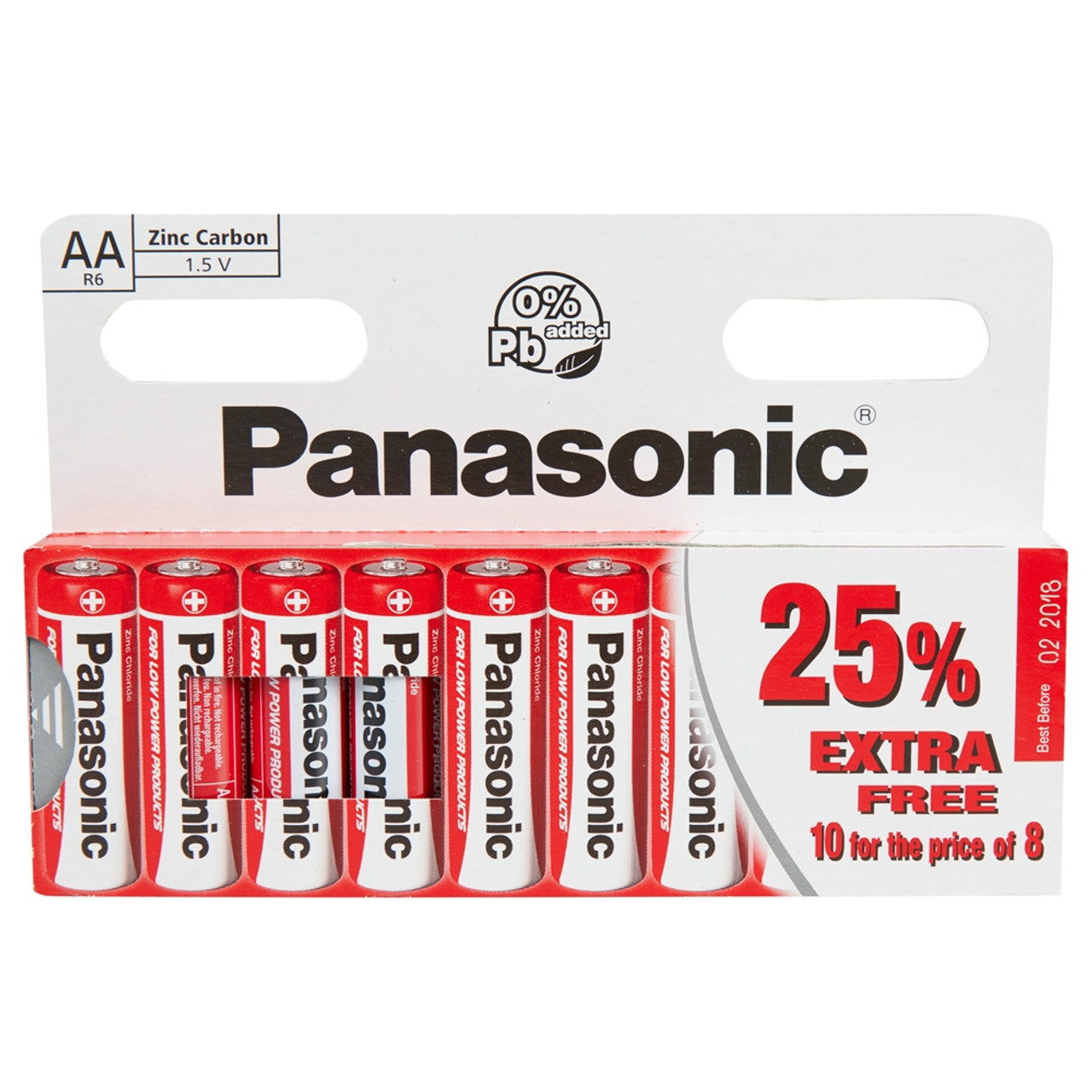 Panasonic AA Batteries Pack of 10